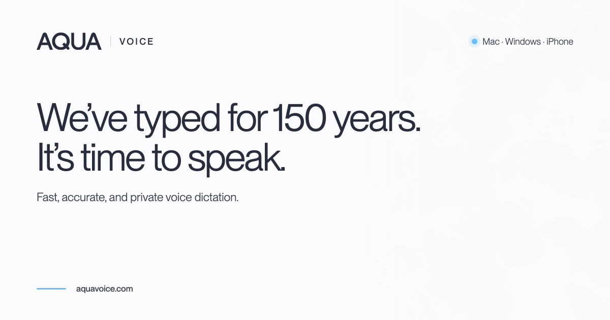 Aqua Voice